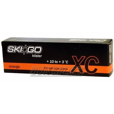 Жидкая мазь SkiGo XC (+10+3) orange 60г