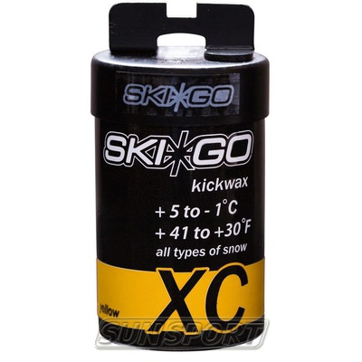 Мазь SkiGo XC (+5-1) yellow 45г