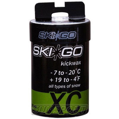 Мазь SkiGo XC (-7-20) green 45г