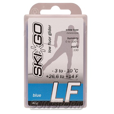 Парафин SkiGo LF (-3-10) blue 60г