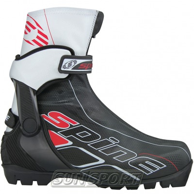 Ботинки лыжные Spine Concept Skate NNN бел/черный