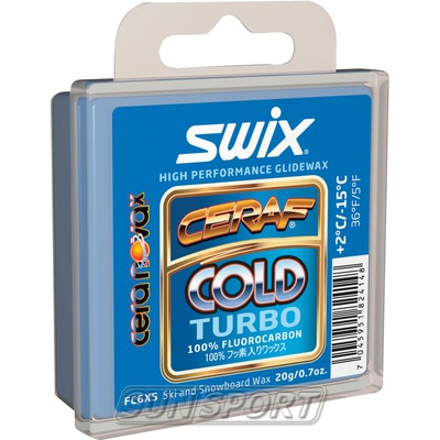 Ускоритель Swix Cera F Cold Turbo (+2-15) 20г