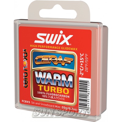 Ускоритель Swix Cera F Turbo Warm (+15-2) 20г
