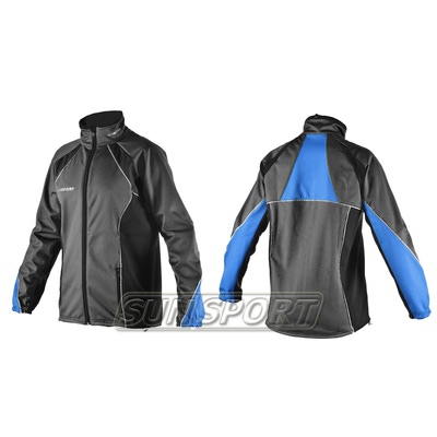 Разминочная куртка Sport365 WS черная (фото)