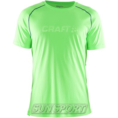 Футболка Craft M Active мужская зелен/атлант