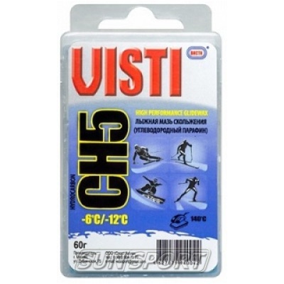 Парафин Visti CH-5 (-6-12) blue 60г Парафин Visti CH-5 (-6-12) blue 60г