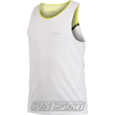 Майка Craft M Elite мужская белый Майка Craft M Elite мужская белый