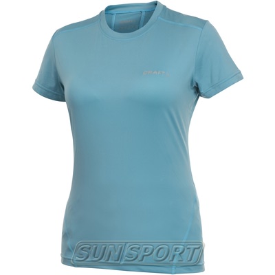Футболка Craft W Active женская голубой Футболка Craft W Active женская голубой