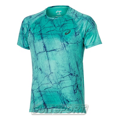  Asics M Fujitrail Graphic SS  ()