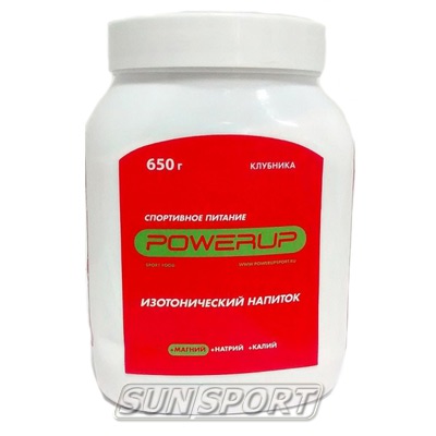 Спортивное питание POWERUP Изотоник 650гр Спортивное питание POWERUP Изотоник 650гр