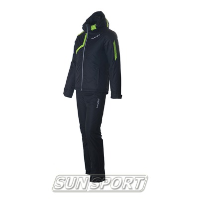 Утепленный костюм NordSki M Premium мужской черн/зеленый Утепленный костюм NordSki M Premium мужской черн/зеленый (фото)
