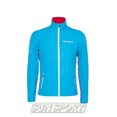Куртка Тренировочная NordSki M Premium мужская Blue/Red (фото)