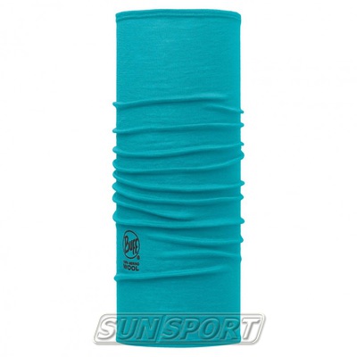 Шарф Buff Slim Fit Merino Wool Solid Blue Carpi Шарф Buff Slim Fit Merino Wool Solid Blue Carpi