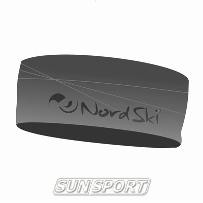Повязка NordSki Premium серая