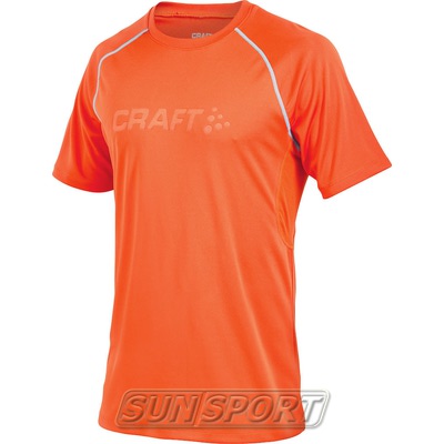 Футболка Craft M Prime Run мужская оранжевый Футболка Craft M Prime Run мужская оранжевый (фото)