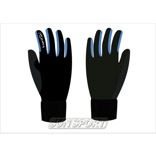 Перчатки NordSki Warm WS черн/синий
