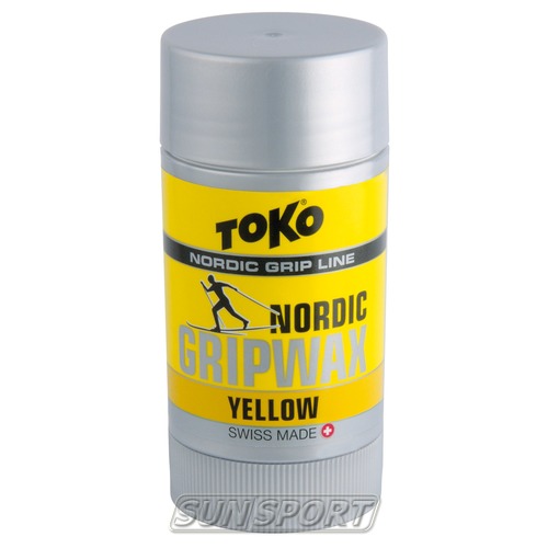 Мазь TOKO GripWax (0-2) yellow 25г