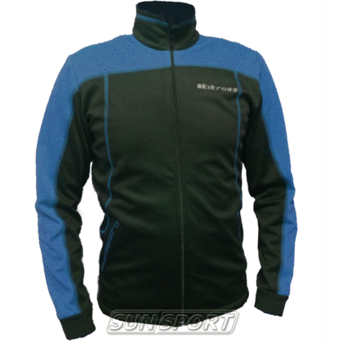 Разминочная куртка SkiKross Сатка черн/синий