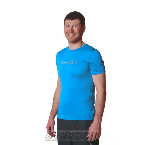Футболка NordSki M Logo мужская Light Blue Футболка NordSki M Logo мужская Light Blue