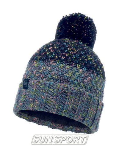  Buff Knitted&Polar Hat Janna Black