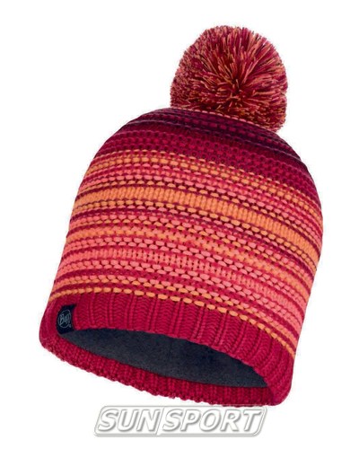  Buff Knitted&Polar Hat Neper Bright Pink
