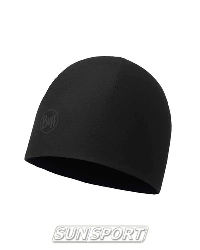  Buff Microfiber&Polar Hat Solid Black