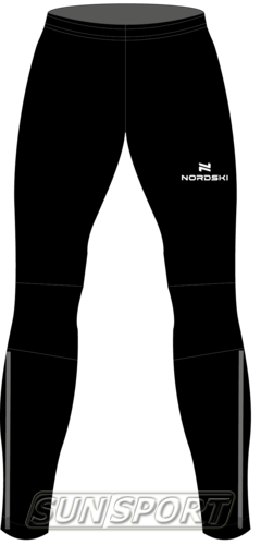Разминочные штаны NordSki М Motion мужские черный (фото)