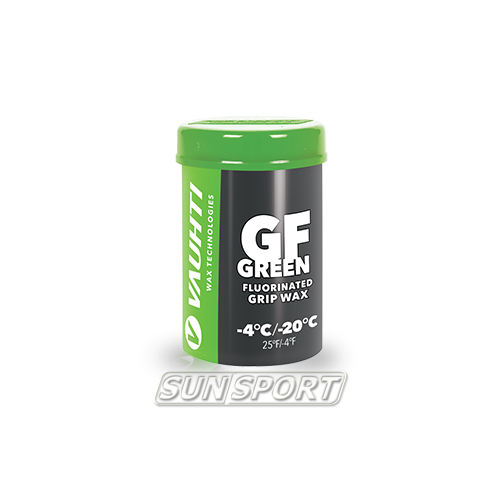 Мазь Vauhti HF GF Fluorinated (-4-20) green 45г
