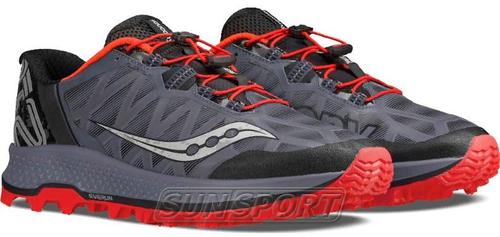   Saucony M Koa ST Grey/Black/ViziRed ()