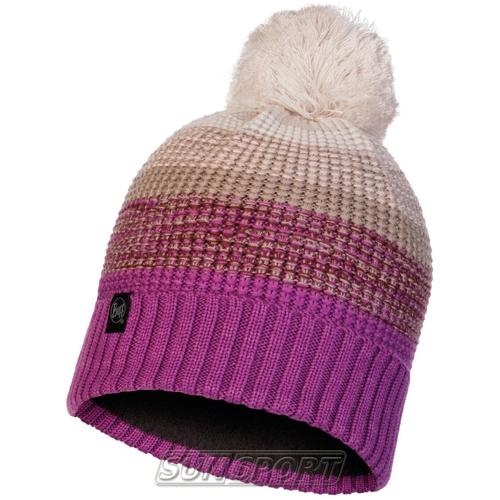  Buff Knitted&Polar Hat Alyona Mauve ()