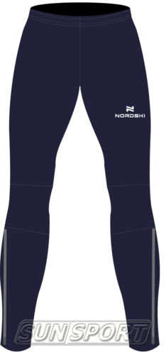 Разминочные штаны NordSki W Motion женские BlueBerry (фото)