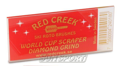 Скребок Red Creek плексиглас с алмазной заточкой 3мм Скребок Red Creek плексиглас с алмазной заточкой 3мм (фото)