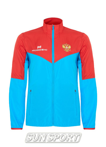 Куртка Тренировочная NordSki Jr Sport детская Red Куртка Тренировочная NordSki Jr Sport детская Red (фото)