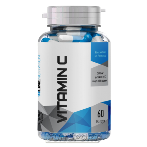 Спортивное питание RLINE Vitamin С 60 капсул Спортивное питание RLINE Vitamin С 60 капсул