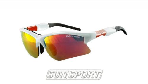 Очки Noname Wolf Racing Glases (3 линзы) бел/красный Очки Noname Wolf Racing Glases (3 линзы) бел/красный