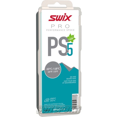  Swix PS5 (-10-18) turquoise 180