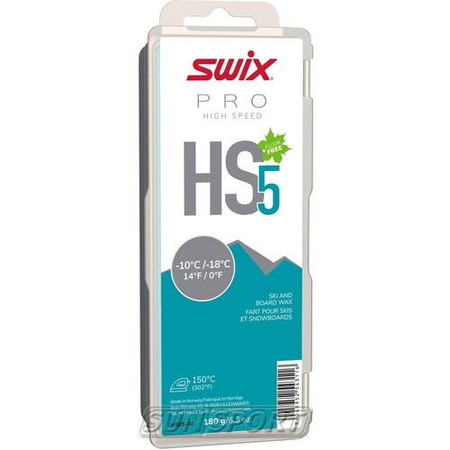  Swix HS5 (-10-18) turquoise 180