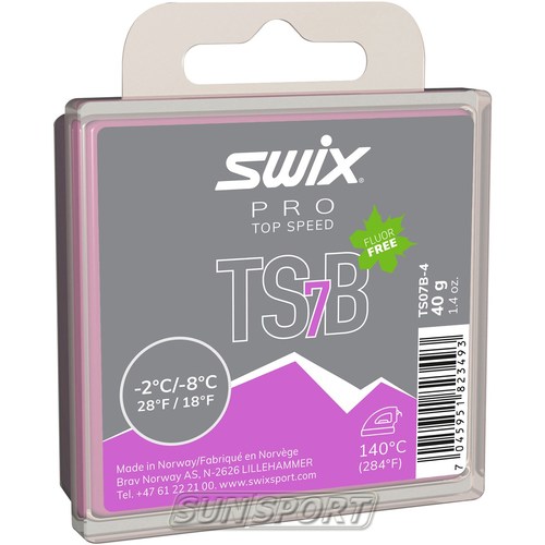  Swix TS07 (-2-8) black 40