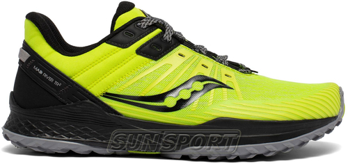   Saucony M Mad River Tr 2 Citrus/Black ()