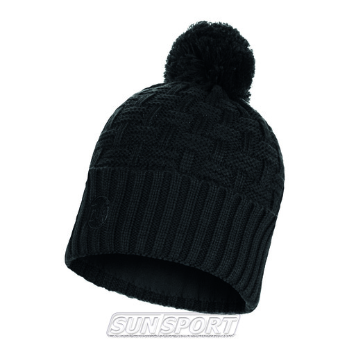  Buff Knitted&Fleece Hat Airon Black