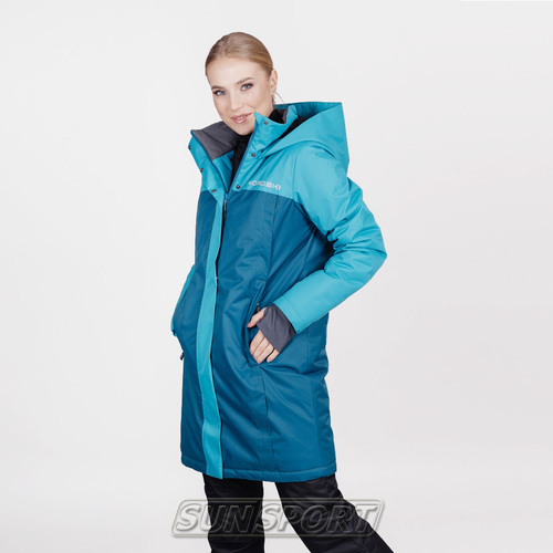 Утепленная куртка-парка NordSki W Atlantic Aqua Утепленная куртка-парка NordSki W Atlantic Aqua (фото)