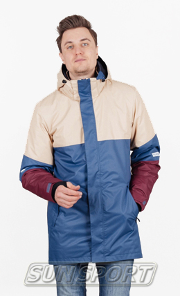 Одежда Зима NordSki Утепленная куртка NordSki M Casual мужская син/бежевый– SunSport