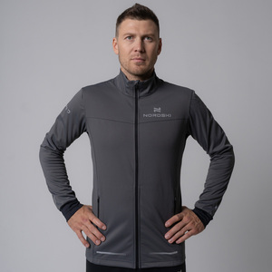Разминочная куртка NordSki M Pro мужская графит