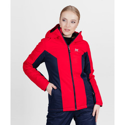 Утепленная куртка NordSki W Base женская красн/т.синий