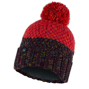  Buff Knitted&Fleece Hat Janna Coral