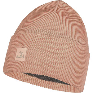  Buff Crossknit Hat Solid Pale Pink