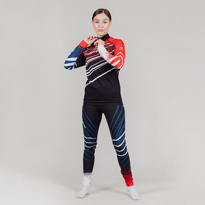 Комбинезон лыжный NordSki Pro черн/красный