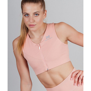 Топ спортивный NordSki W Training Zip женский Coral