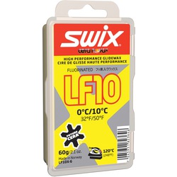 Парафин Swix LF10 (+10-0) yellow 60г