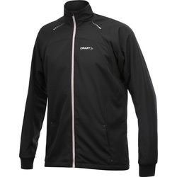 Разминочная куртка Craft M Touring мужская чёрный/серый